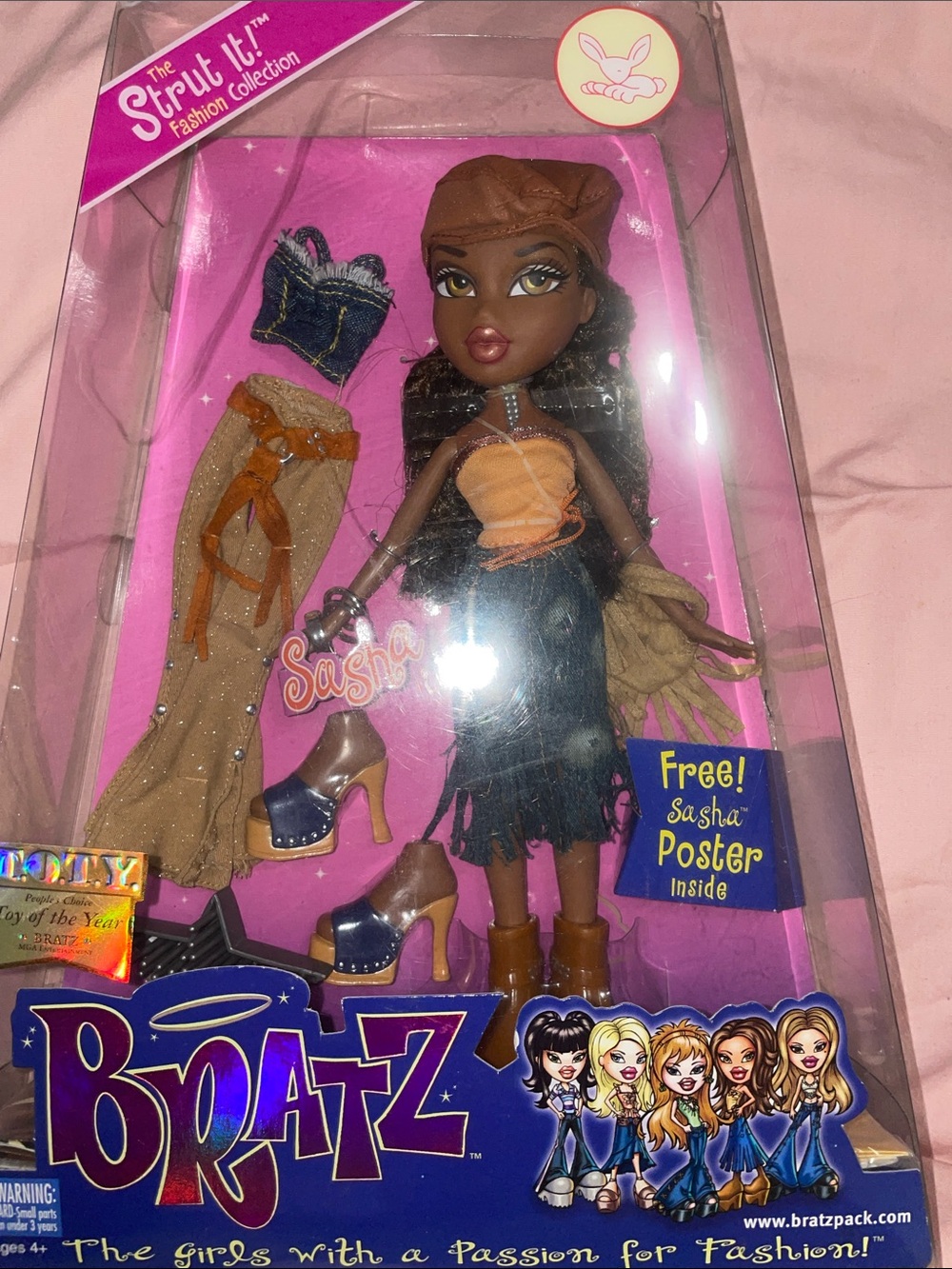 Rare Vintage HTF V1 Bratz Sasha Fashion Doll - STRUT IT!